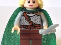 Eowyn Shield Maiden of Rohan Custom Minifigure