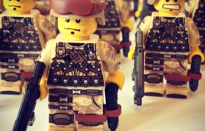 Desert Strike Force eclipseGrafx Custom Minifigure