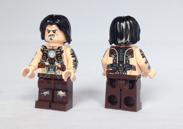 Whiplash Custom Minifigure Whiplash Christo Custom Minifigure