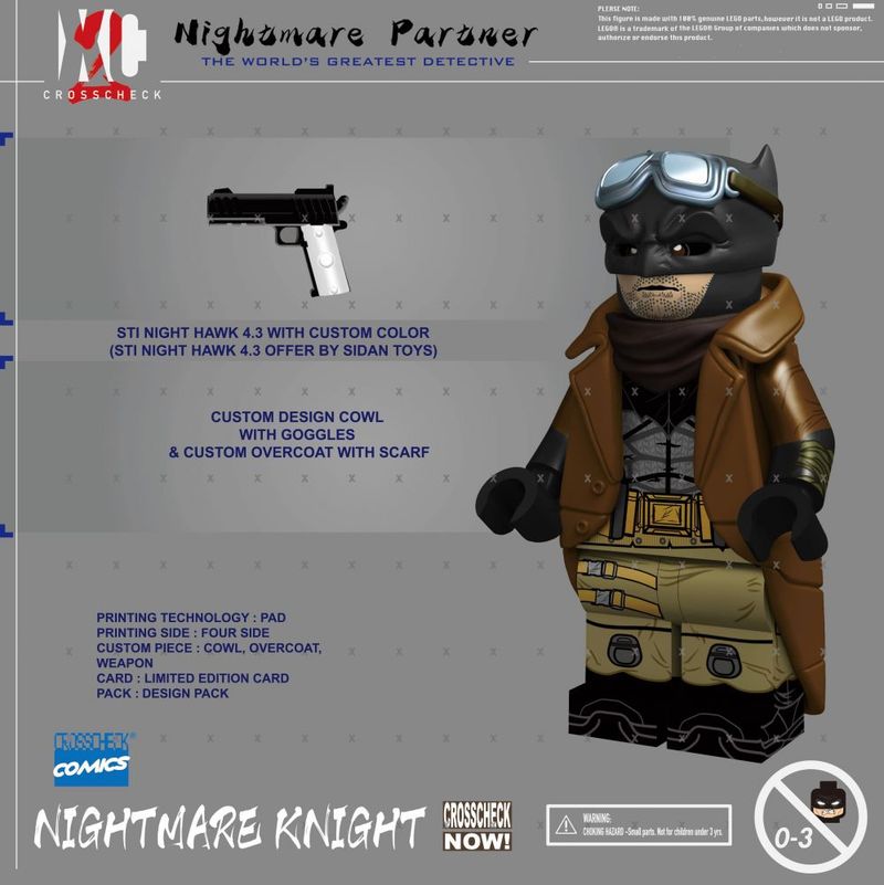 Nightmare Knight XC Custom Minifigure