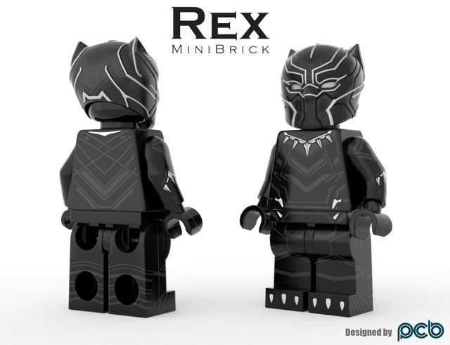 Warrior Prince Rex x PC Custom Minifigure