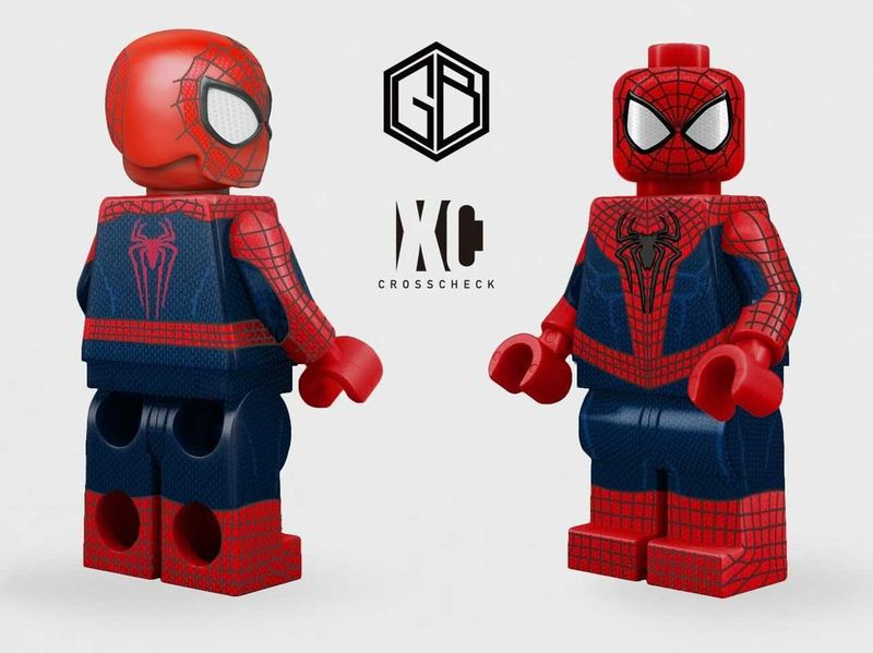 Spider-Andrew CrossCheck x GB Custom Minifigure
