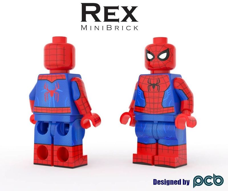 Classic Arachnid PC x Rex Custom Minifigure