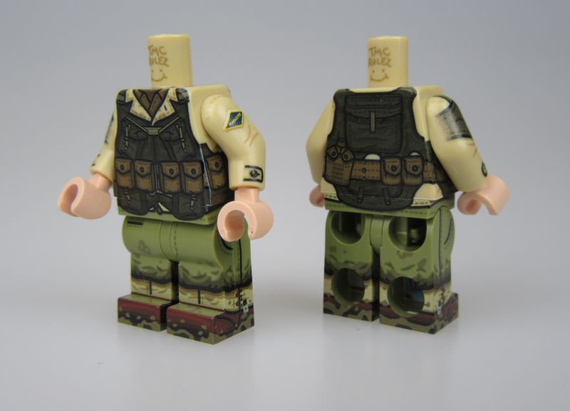 TMC US Assault Vest Body (BAR) - OD #7 (Dark Olive)
