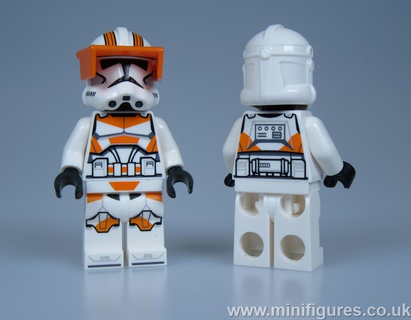 Orange Support Trooper GCC Custom Minifigure