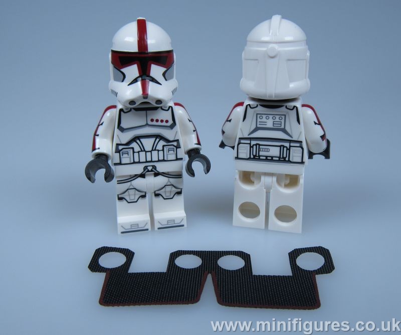Dark Red Captain (RH) GCC Custom Minifigure