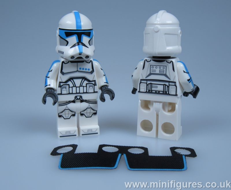 Blue Lieutenant (RH) GCC Custom Minifigure