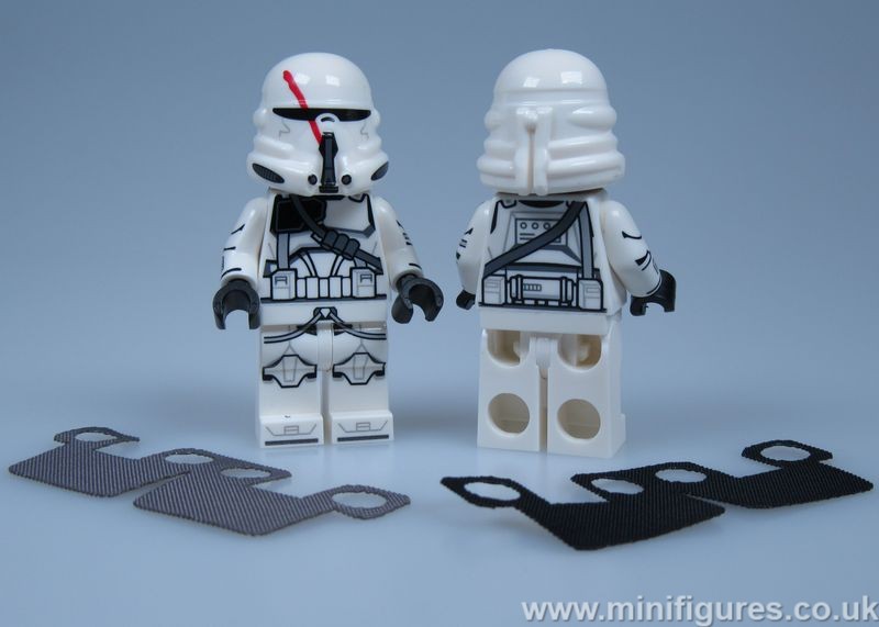 Red Scar Paratrooper (RH) GCC Custom Minifigure