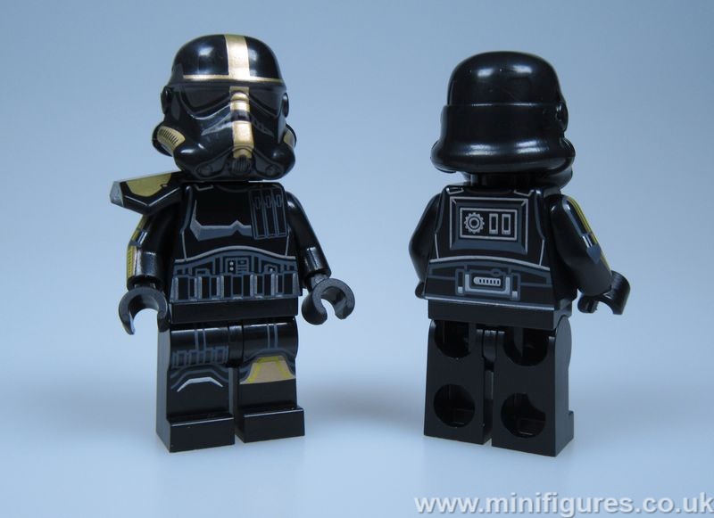 Golden Stripe Trooper CFL Custom Minifigure