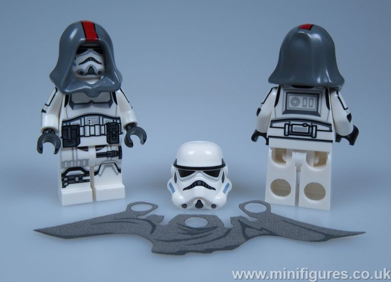 TK Squadron Sniper Guy (Dark Grey) CFL Custom Minifigure