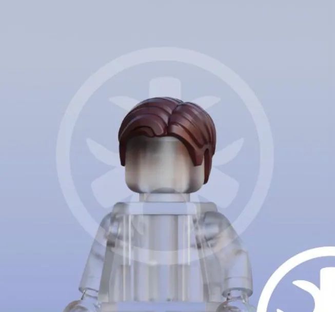 Dark Brown Layered Part Hair ChipChipCustom