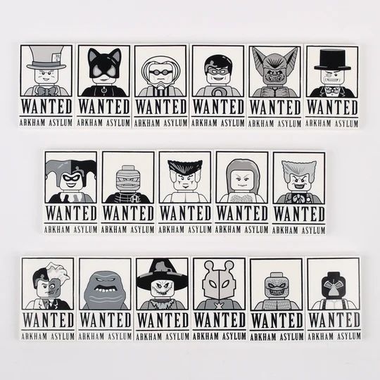 OM Gotham Wanted Tiles Pack
