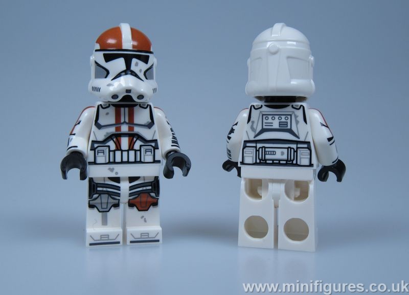 Rogue Orange Trooper (Official Helm) GCC Custom Minifigure