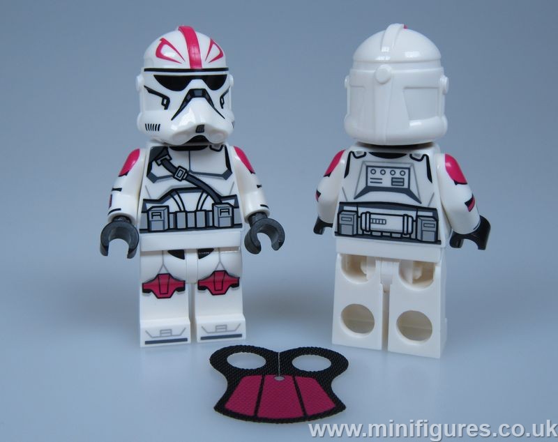 Captain Pink Cartoon Style (RH) 2026 GCC Custom Minifigure