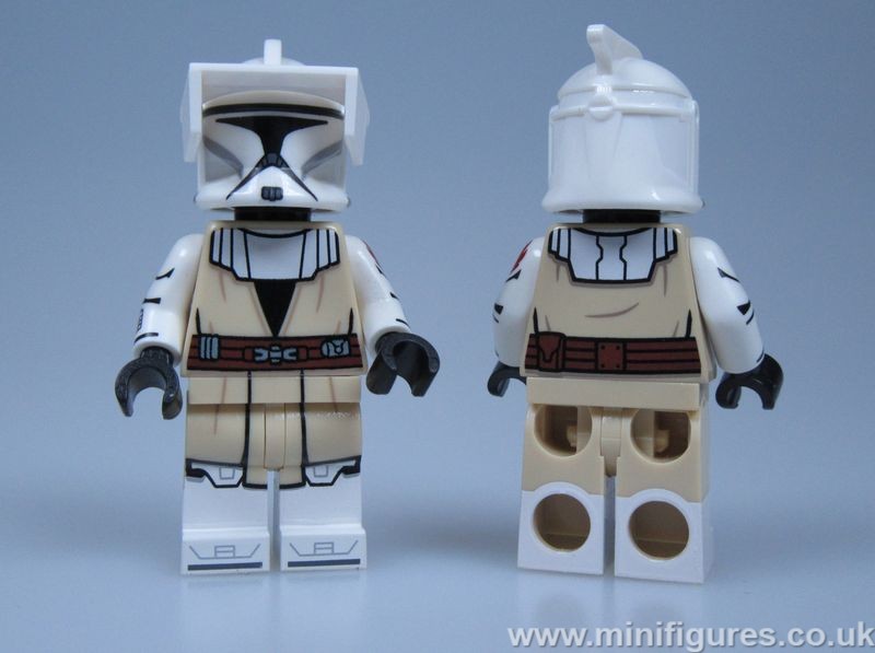 Generic Jedi Commander Tan GCC Custom Minifigure