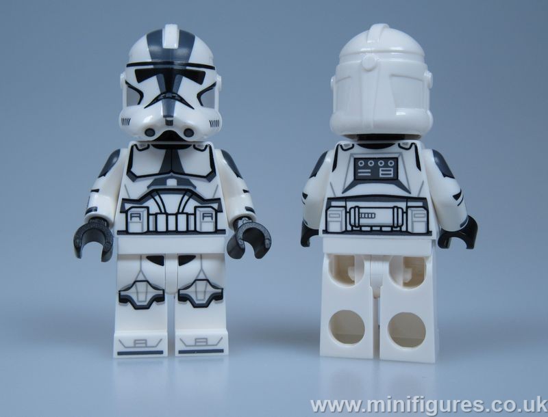 Grey Victor Trooper (RH) GCC Custom Minifigure