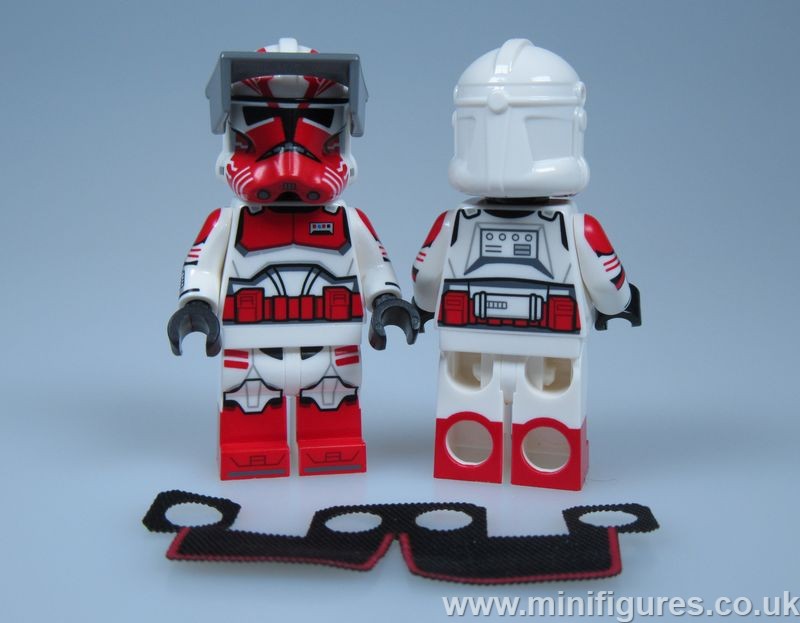 Red Loyalist Commander V3 (OH) GCC Custom Minifigure