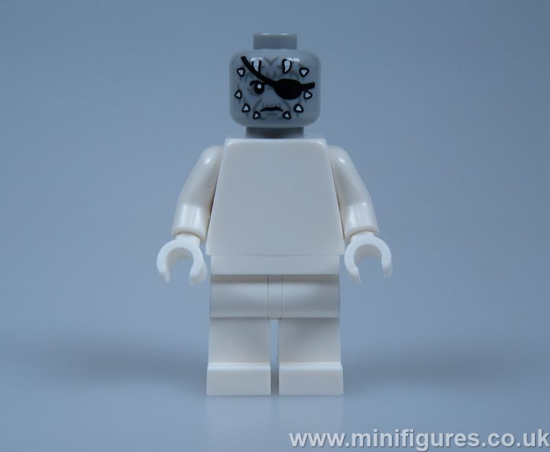 OM Eyepatch Nikto Head (Light Bluish Grey)