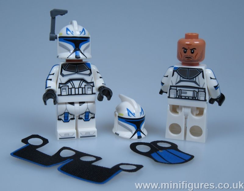 P1 Blue Captain (RH) GCC Custom Minifigure